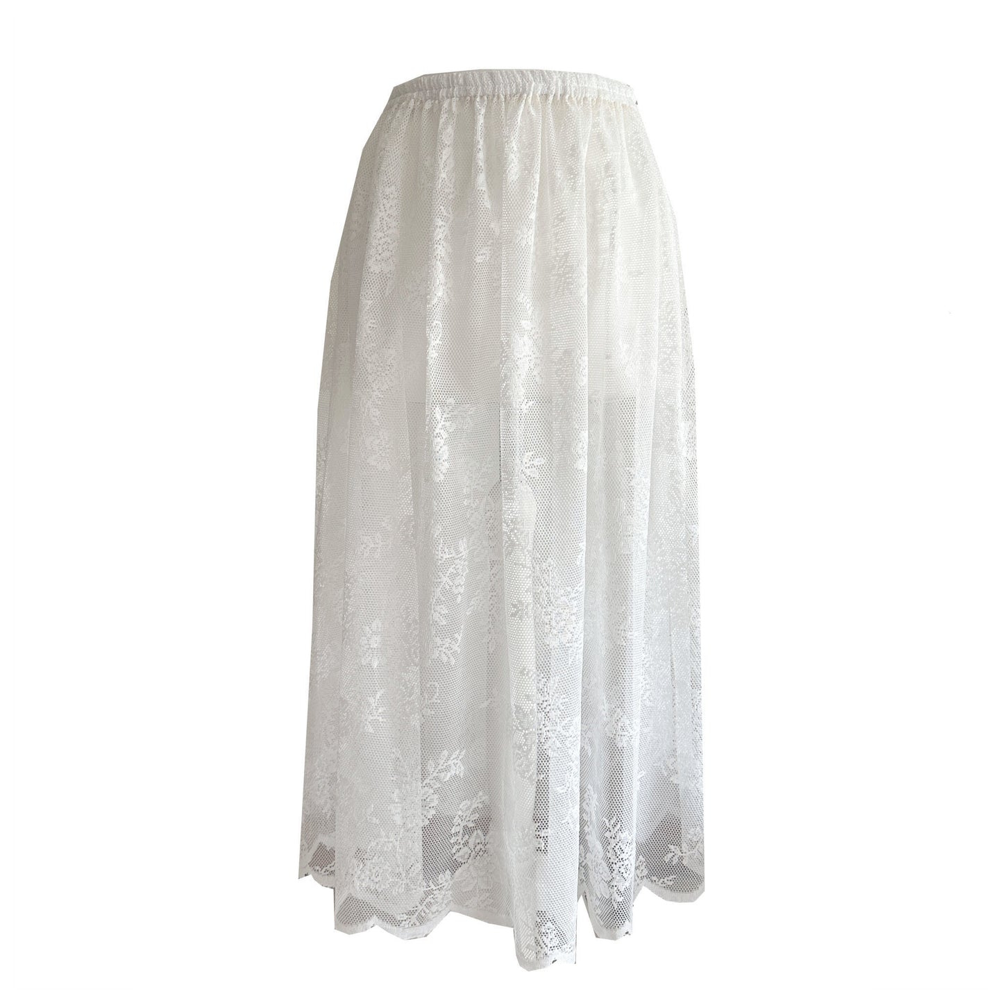 FLOWER Lace Long Tutu Skirt