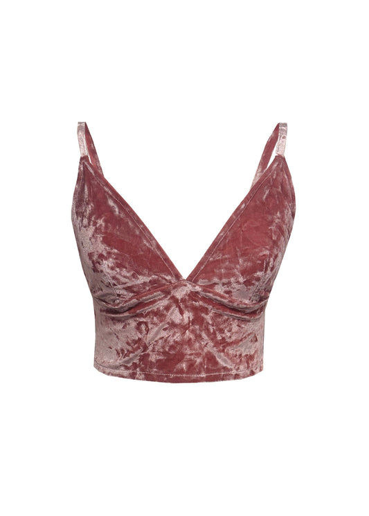 LOTUS Crushed Velvet Bralette