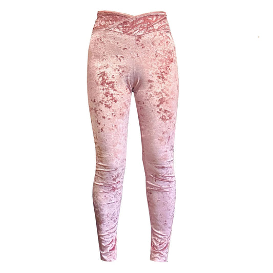 'LOTUS' Crushed Velvet Leggings
