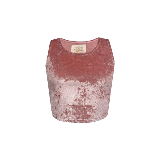 LOTUS Crushed Velvet Tank Top