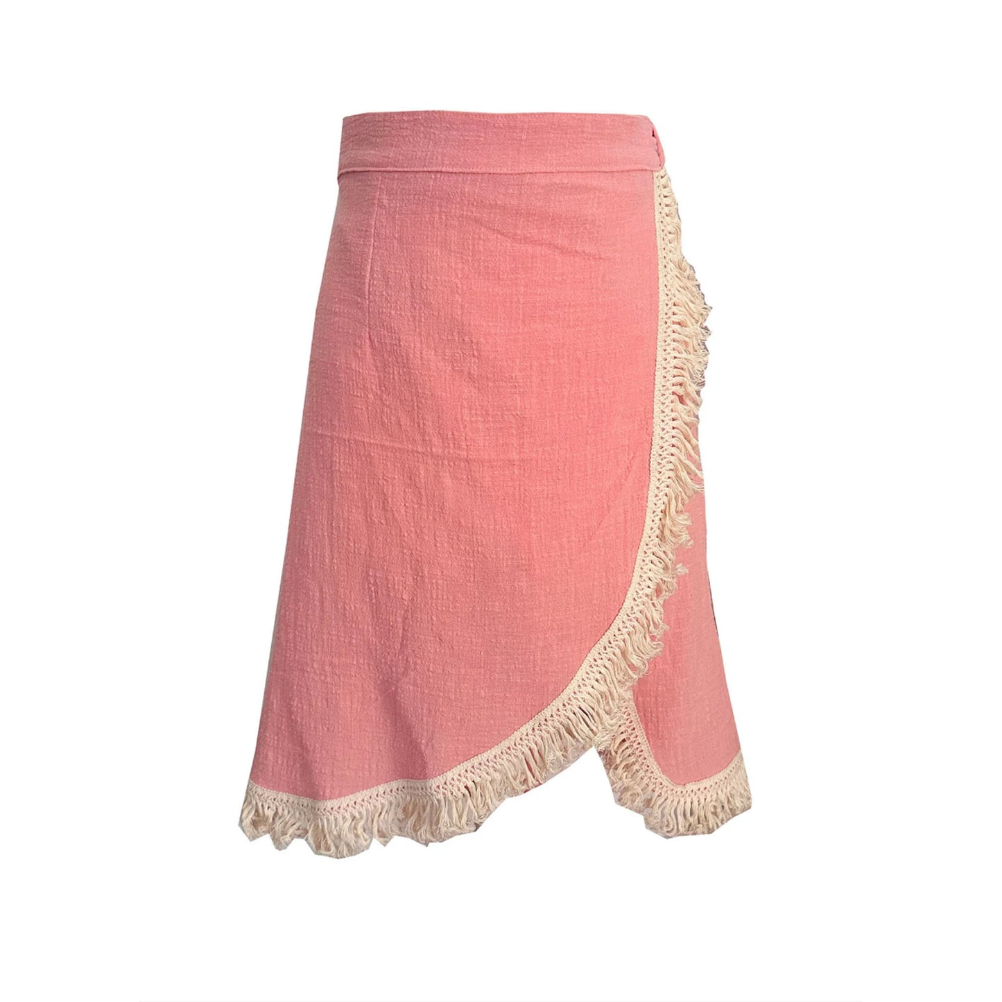 'LUNA' Wrap Midi Skirt - Lotus