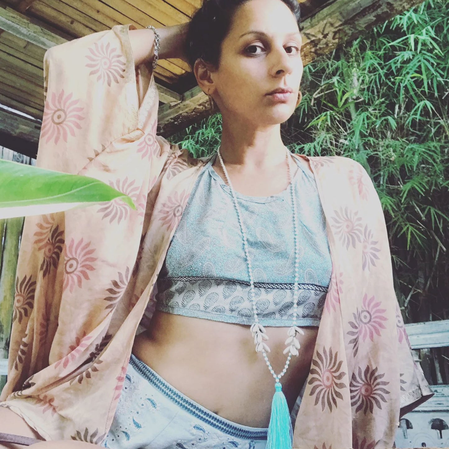 MERMAID Cowry Shell Tassel Necklace