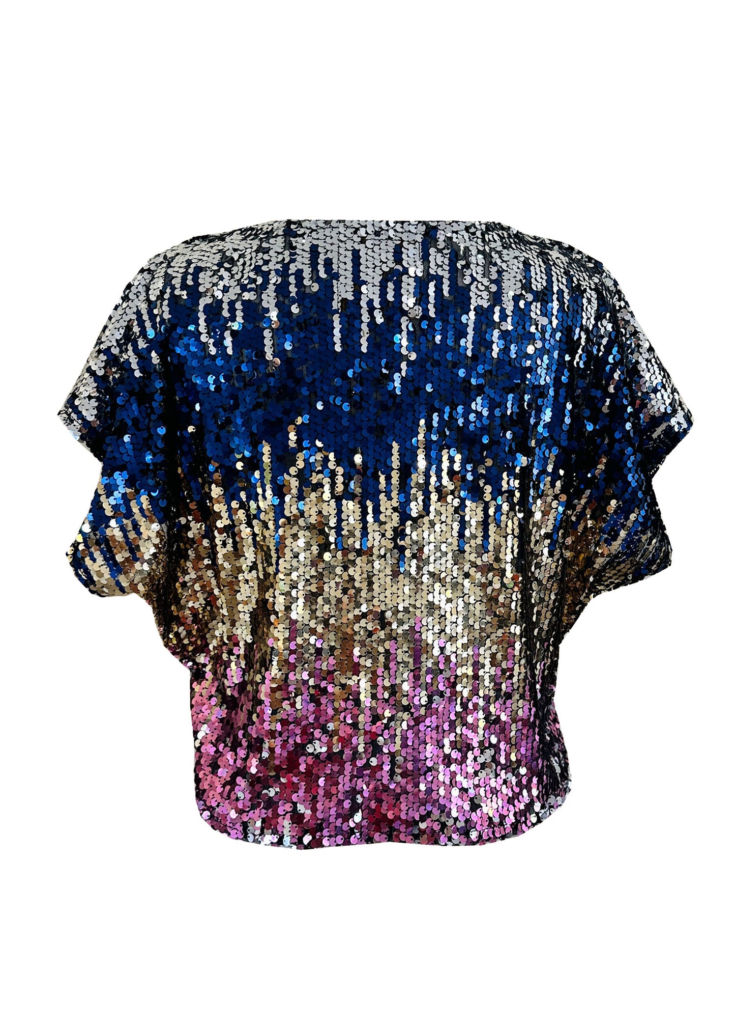 'GALAXY' Mini Sequin Cape