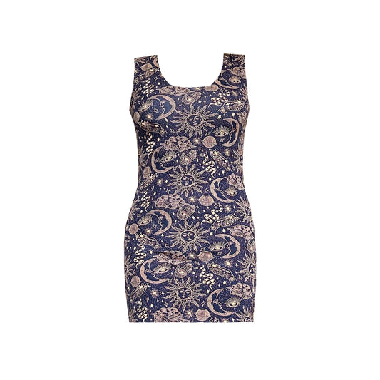 MYSTIC Cotton Lycra Bodycon Mini Dress