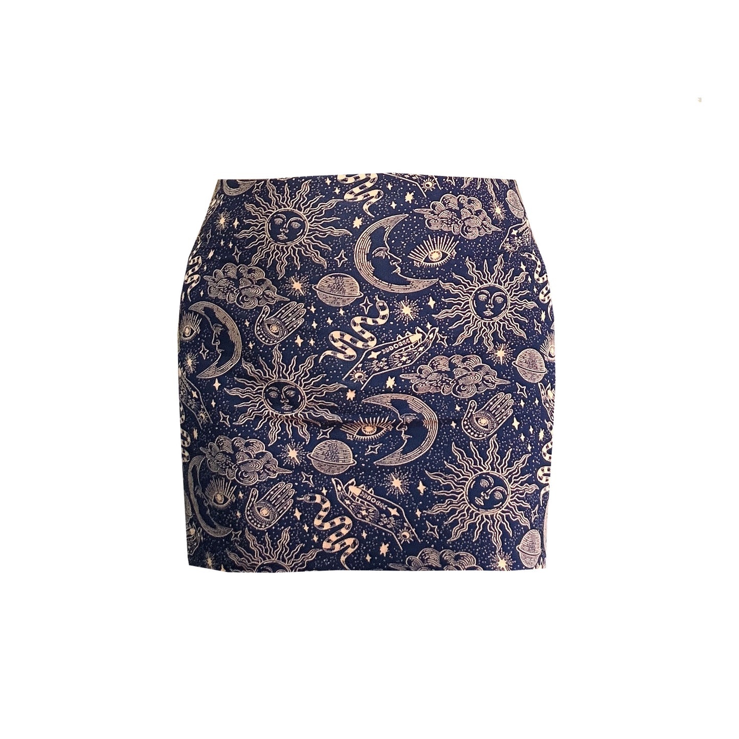 MYSTIC Cotton Lycra Bodycon Skirt