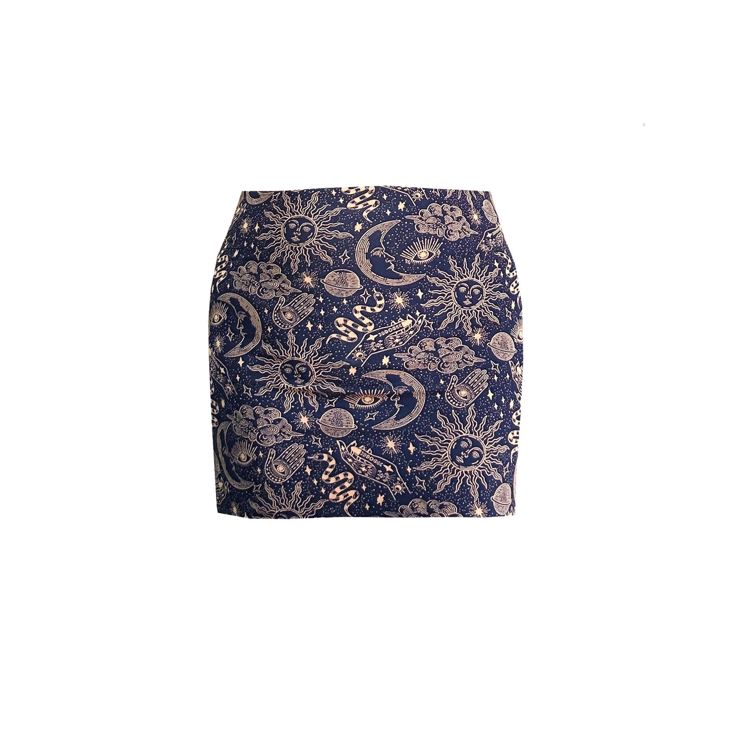 MYSTIC Cotton Lycra Bodycon Skirt