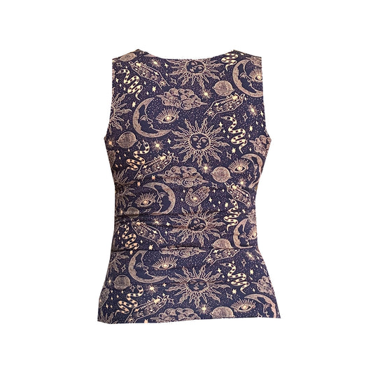 MYSTIC Cotton Lycra Bodycon Top