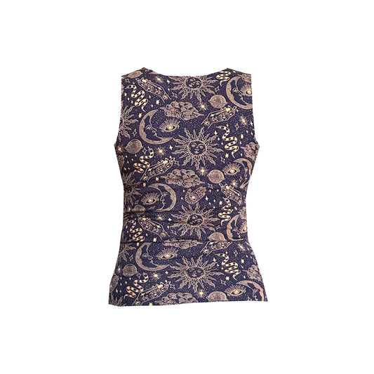 MYSTIC Cotton Lycra Bodycon Top