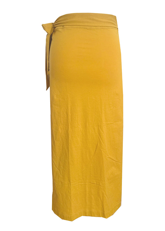 'PARADISE' Long Slit Skirt - GEOLU