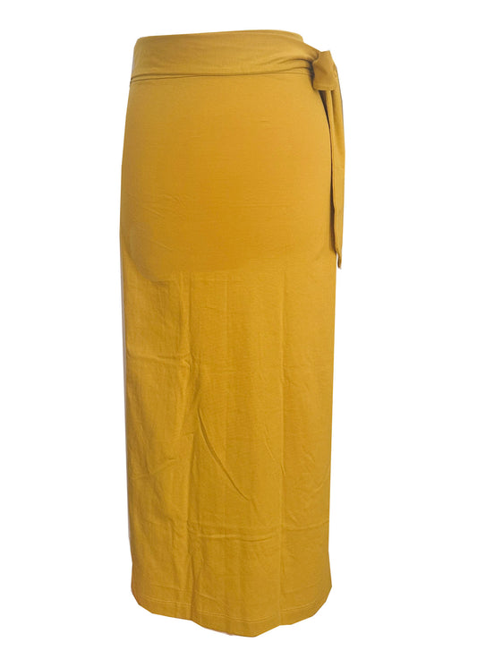 'PARADISE' Long Slit Skirt - GEOLU
