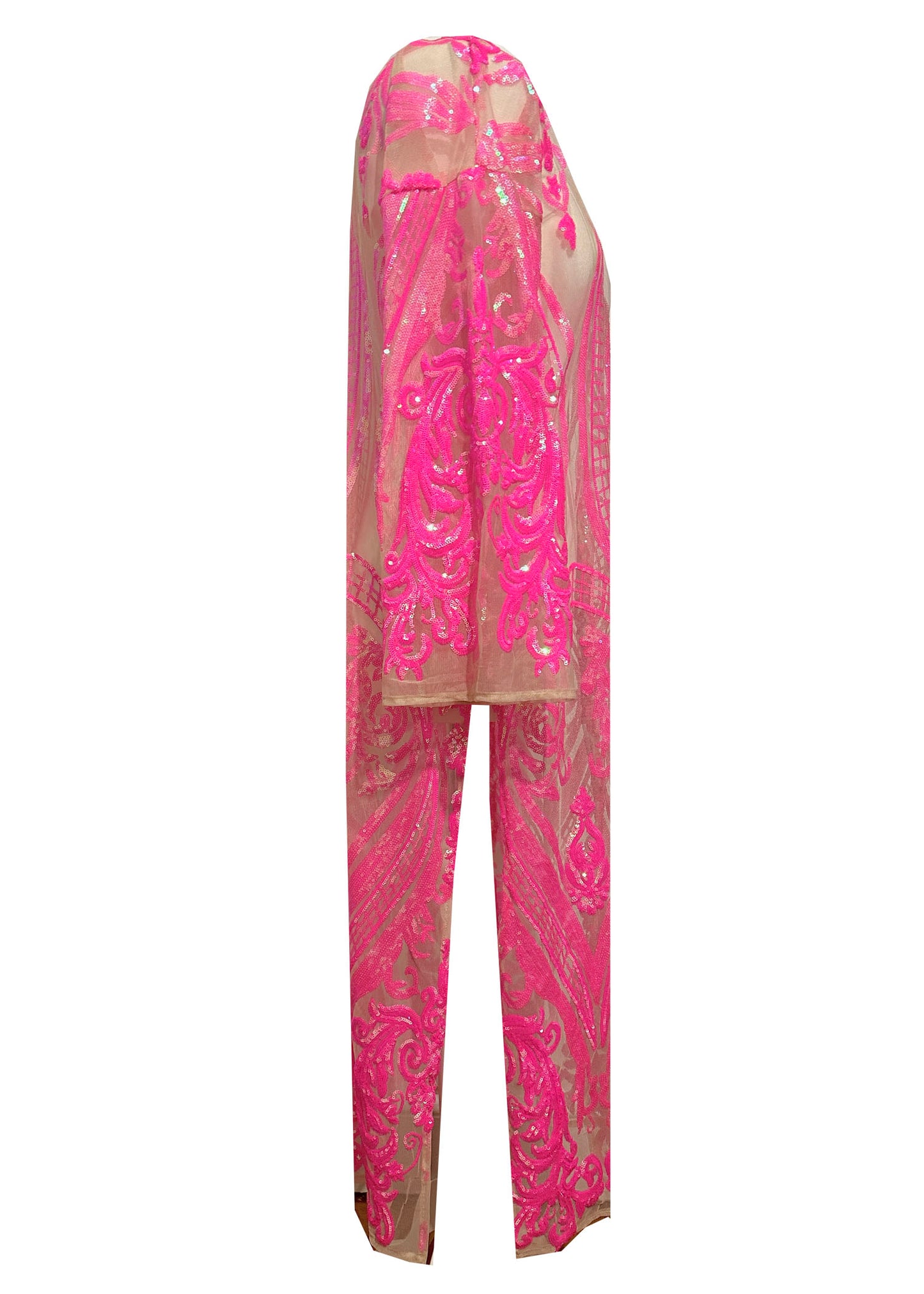 'HOT LOVE' Pink Kimono