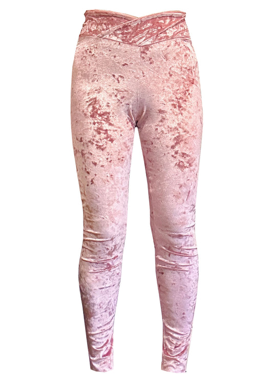 'LOTUS' Crushed Velvet Leggings