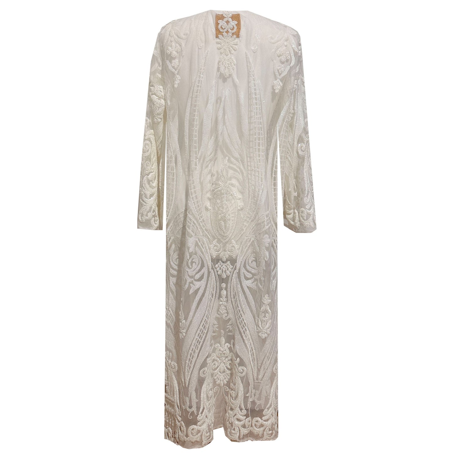 'QUEEN' White Kimono