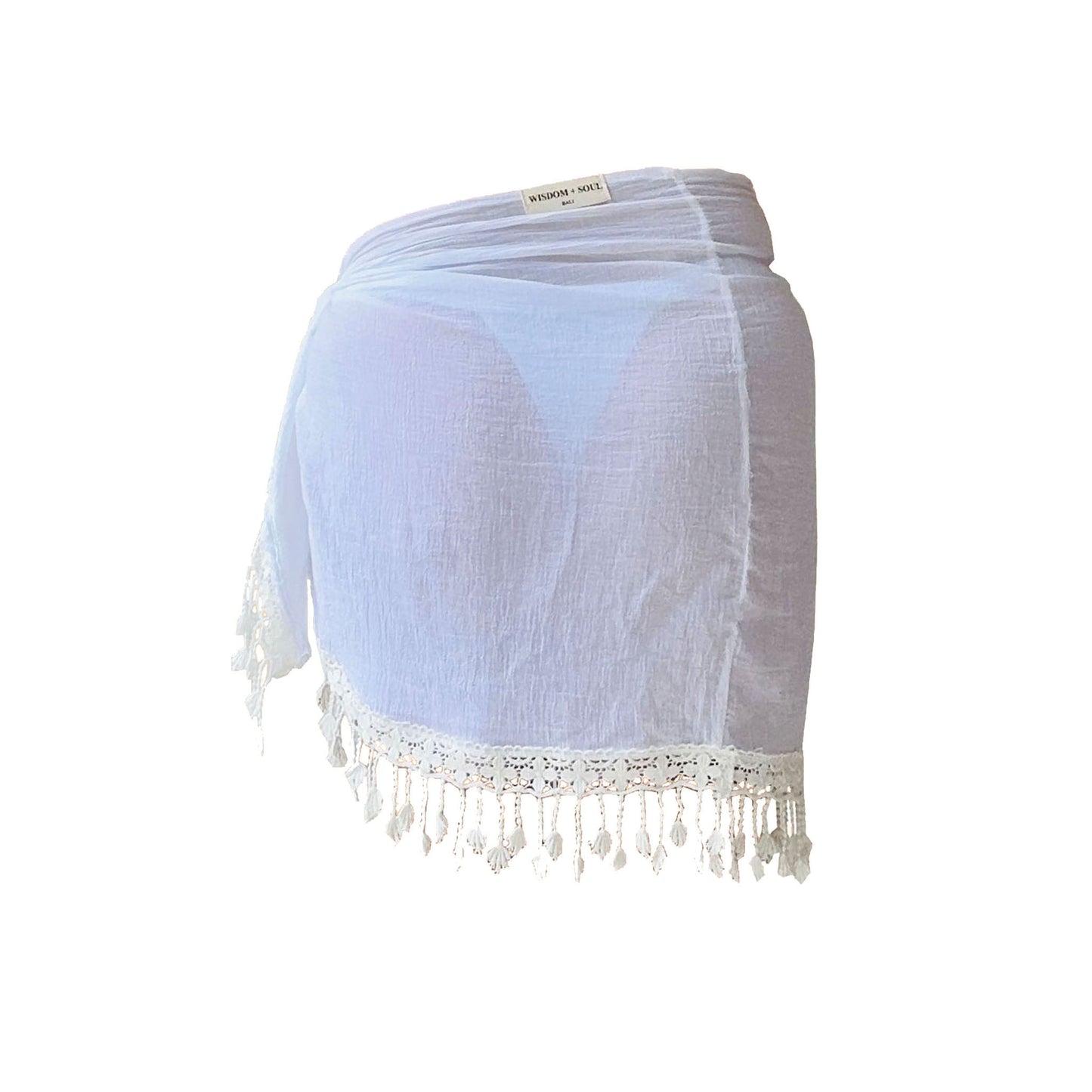 'REEF' Cotton Lace Sarong