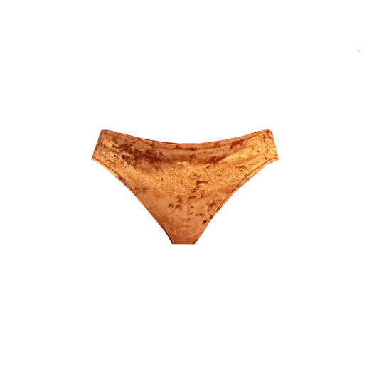 RUST Crushed Velvet Panties