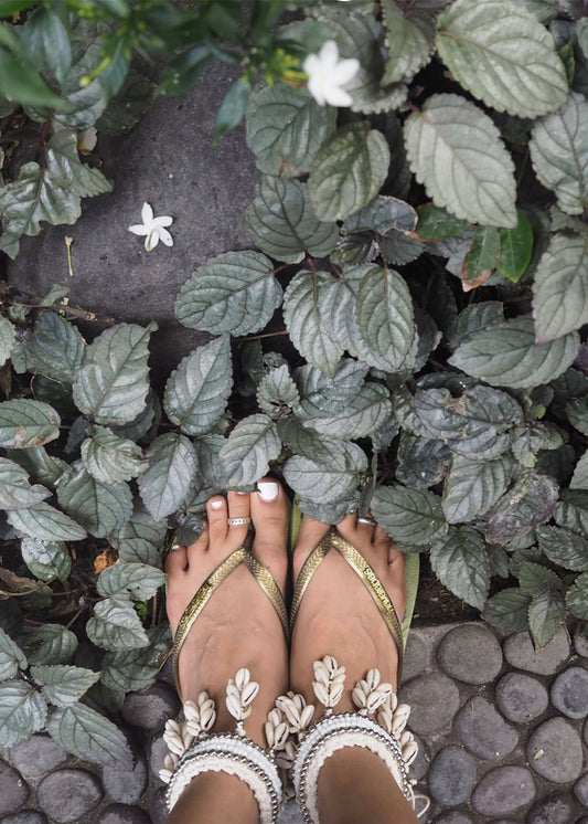 WAVE Shell Anklets