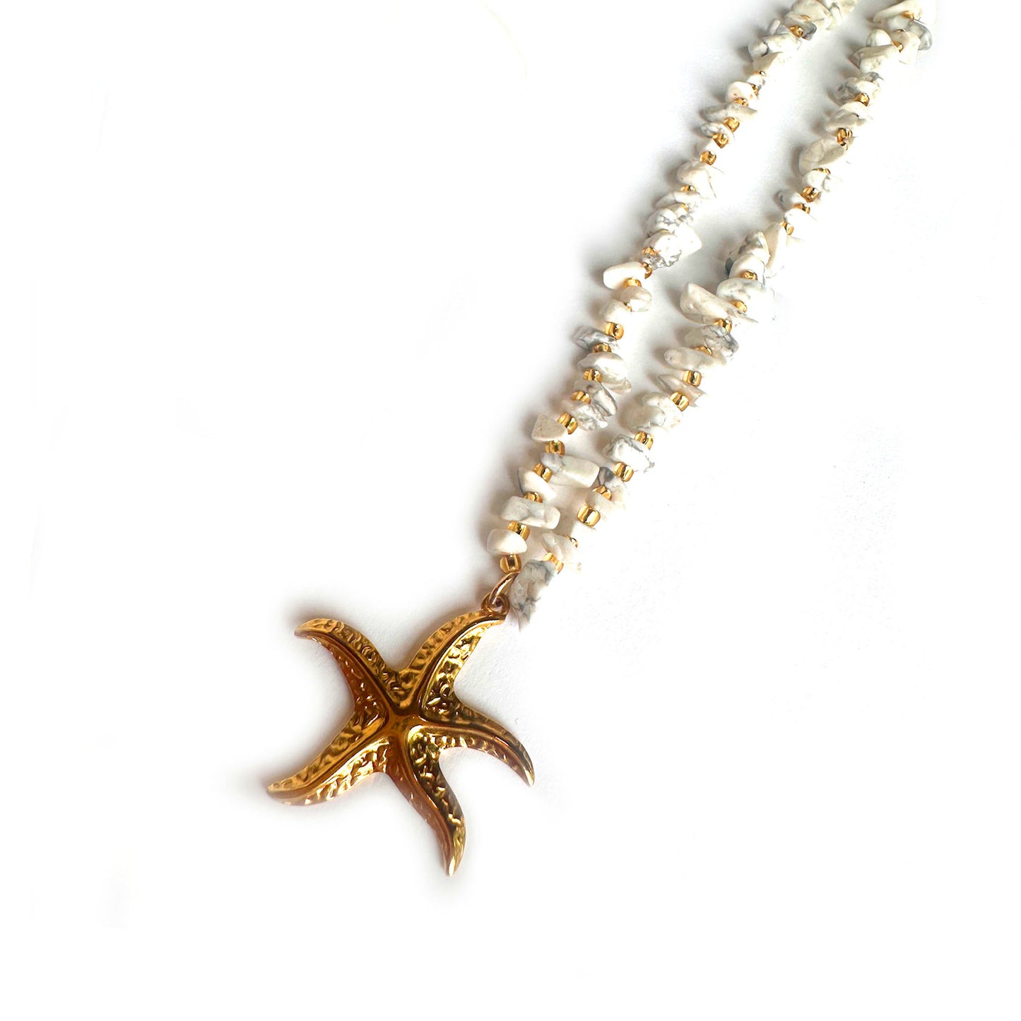 STARFISH Tourmaline Crystal Necklace