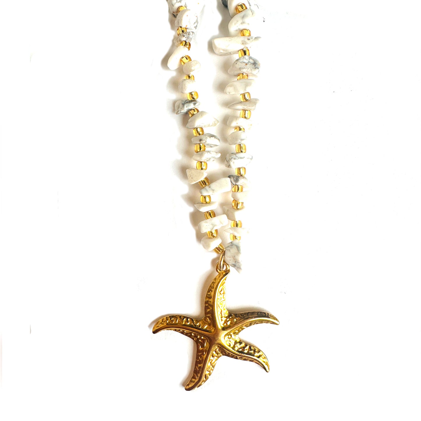 STARFISH Tourmaline Crystal Necklace
