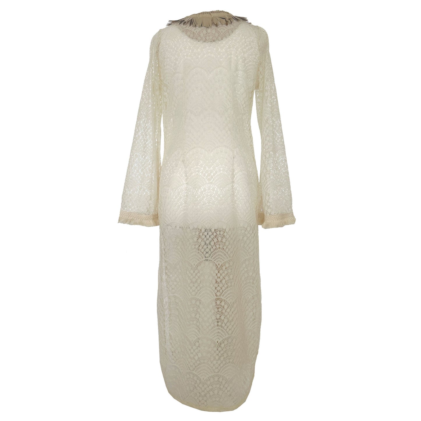 'SUN' Lace Sequin Kaftan - Sleeves
