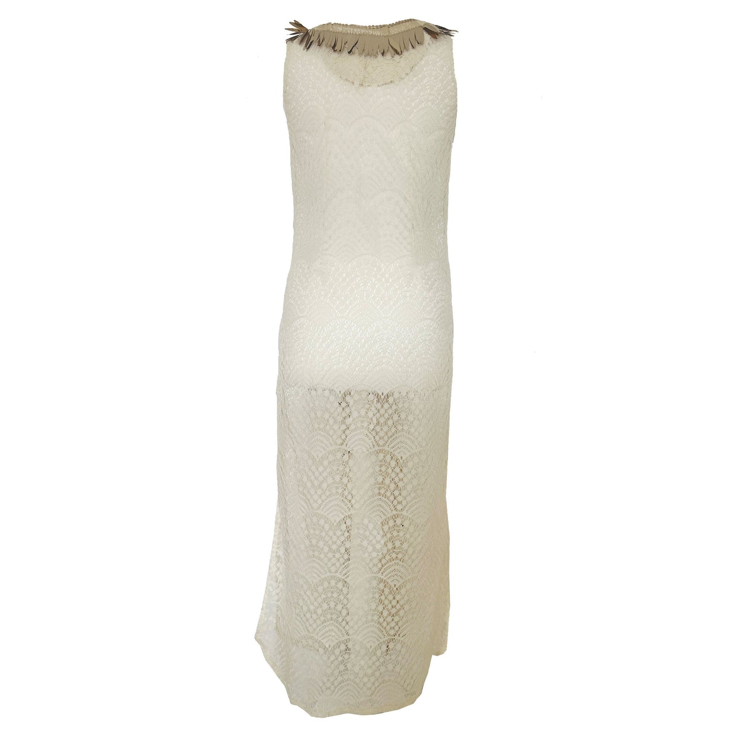 'SUN' Lace Sequin Kaftan - Sleeveless