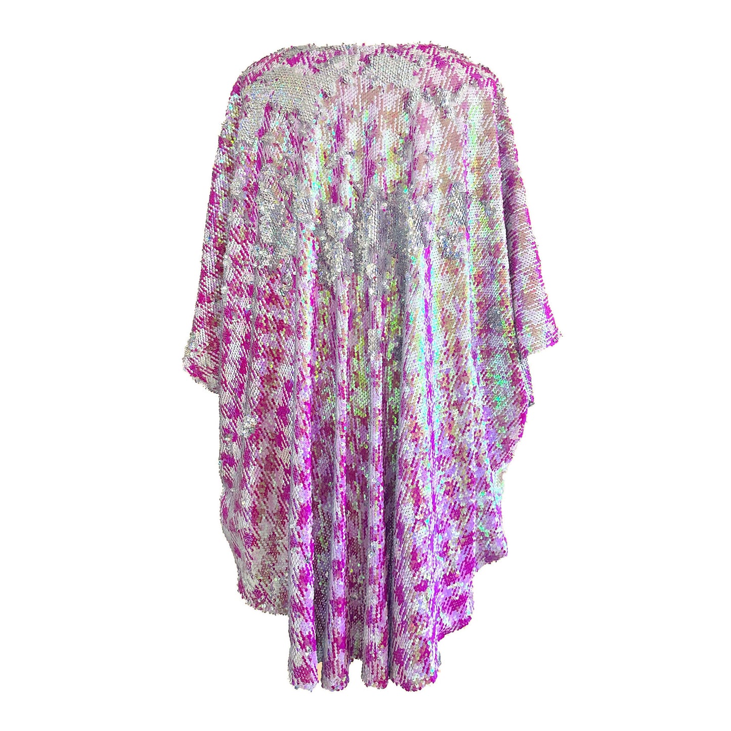 'SUNDAE' Mega Sequin Cape