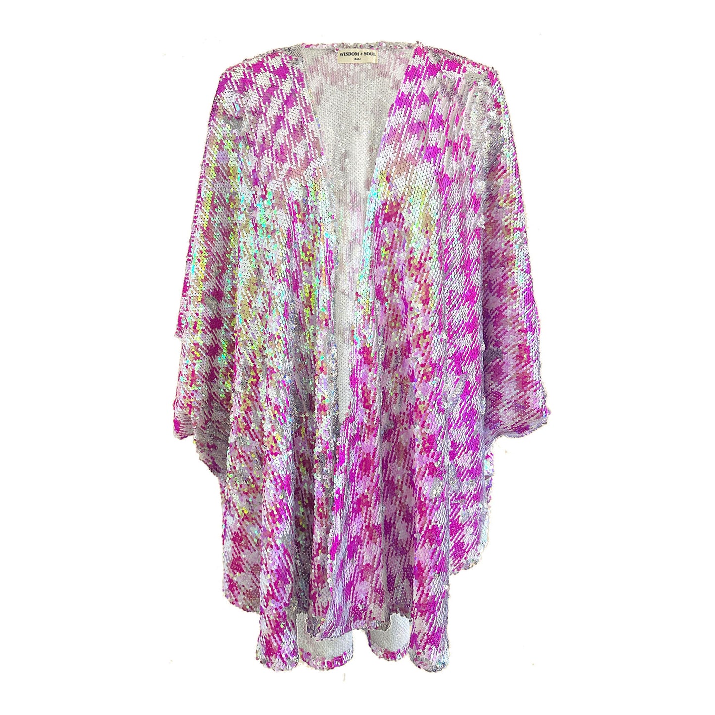 'SUNDAE' Mega Sequin Cape