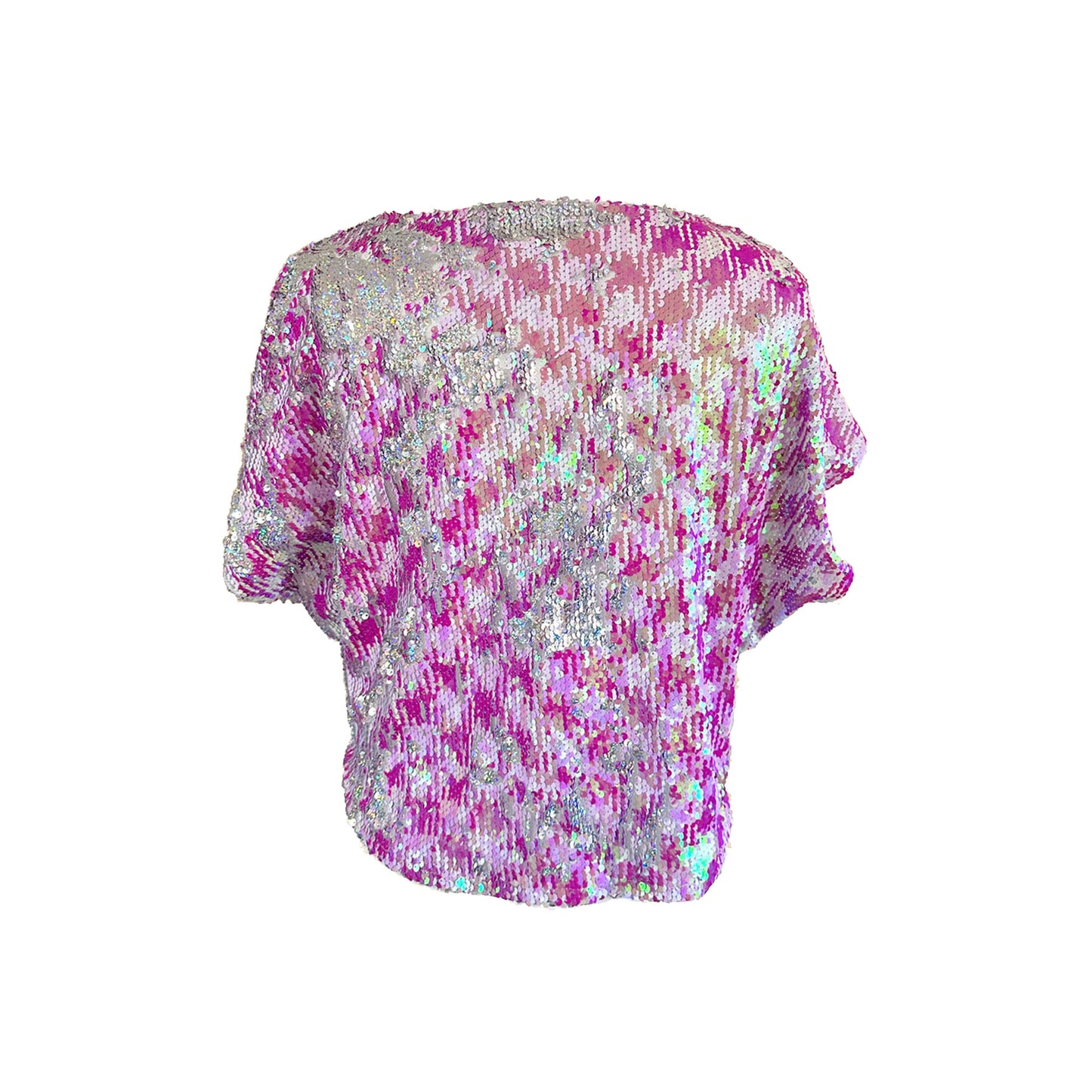 'SUNDAE' Mini Sequin Cape