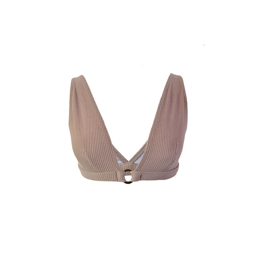 'ULUWATU' Bikini Top - Nude Rib