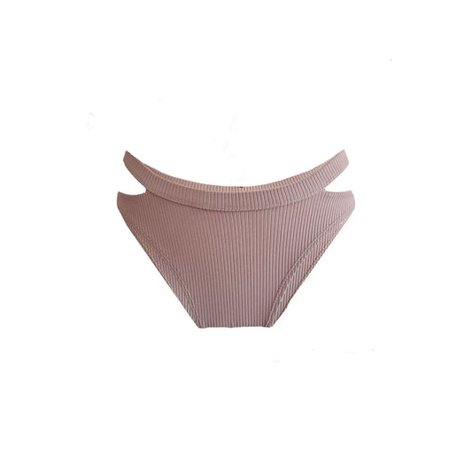 'ULUWATU' Rib Bikini Pantie - Nude